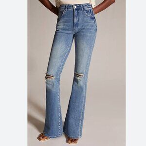 Anthropologie Pilrcro The Icon Flare Jeans